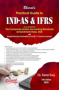 Practical Guide to Ind AS & IFRS, 10th Edition 2025 - by CA. Kamal Garg